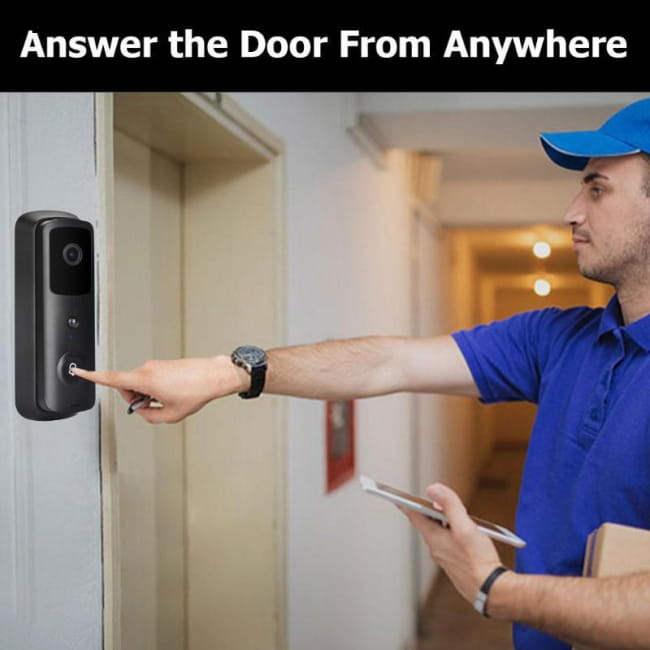 V30 1080P WiFi Smart IP Video Doorbell IR Home Security Door Intercoms