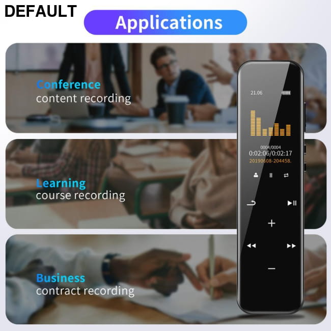 V93 Digital Voice Recorder 32GB Stereo HD decorate root Recorders