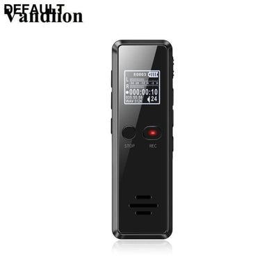 Vandlion V90 Digital Voice Activated Recorder Dictaphone Long Distance Audio Recording MP3 Player Noise Reduction WAV