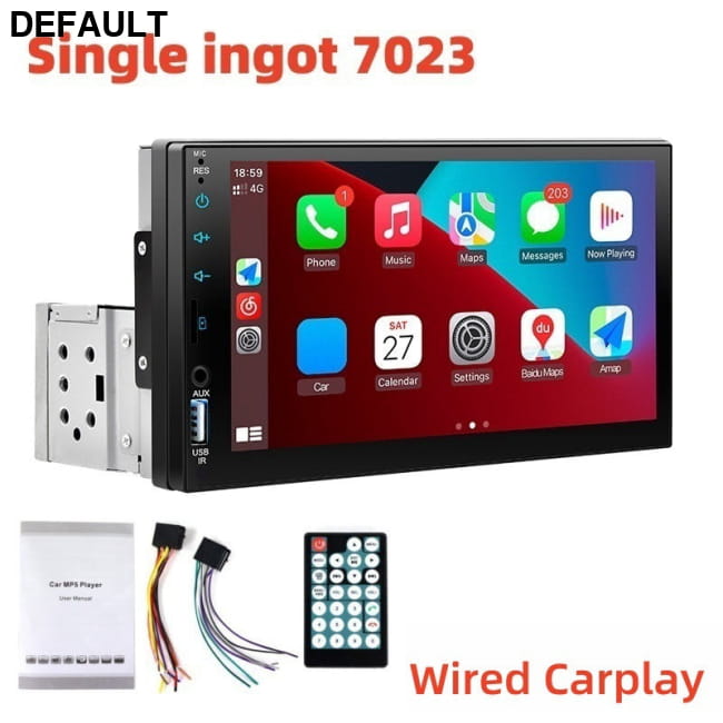 Vehicle-mounted MP5 Player Mobile Phone Interconnection Wired Carplay Car Audio Receiver Motor Vehicle A/V Players &