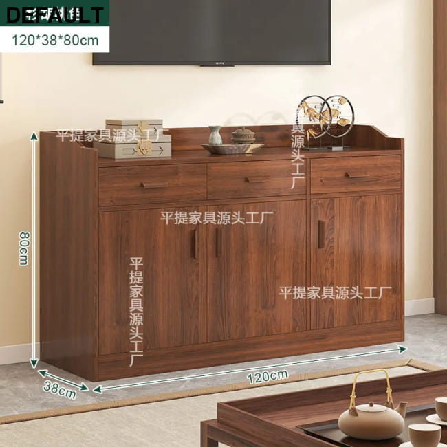 Vertical Storage Tv Stand Modern Handles Shelf White 120x38x80cm Home Stands Entertainment Centers &