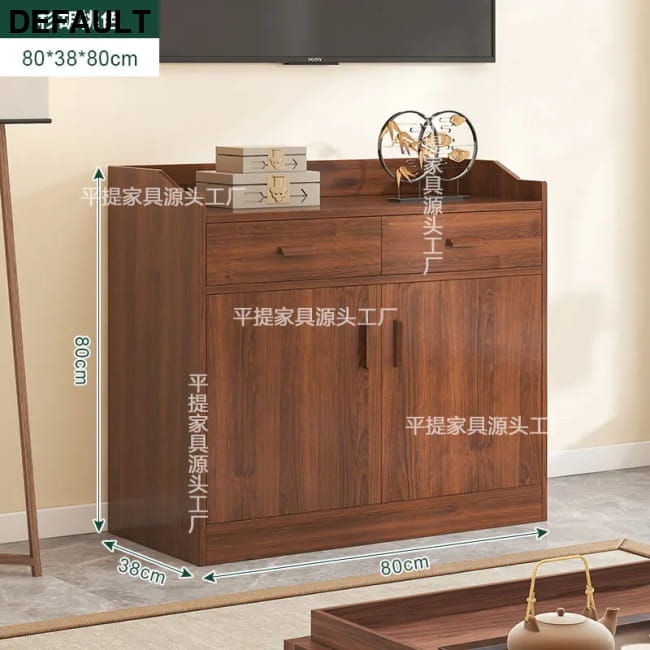 Vertical Storage Tv Stand Modern Handles Shelf White 80x38x80cm Home Stands Entertainment Centers &
