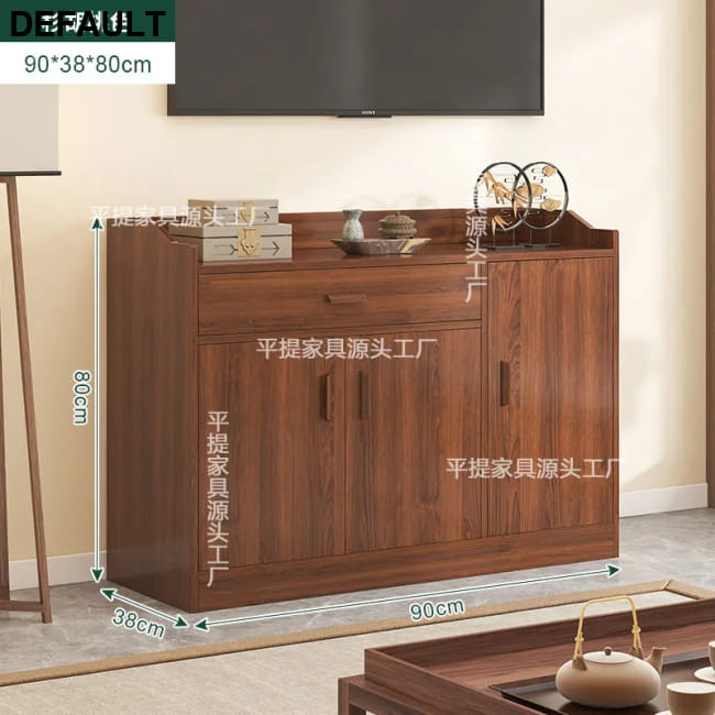 Vertical Storage Tv Stand Modern Handles Shelf White 90x38x80cm Home Stands Entertainment Centers &