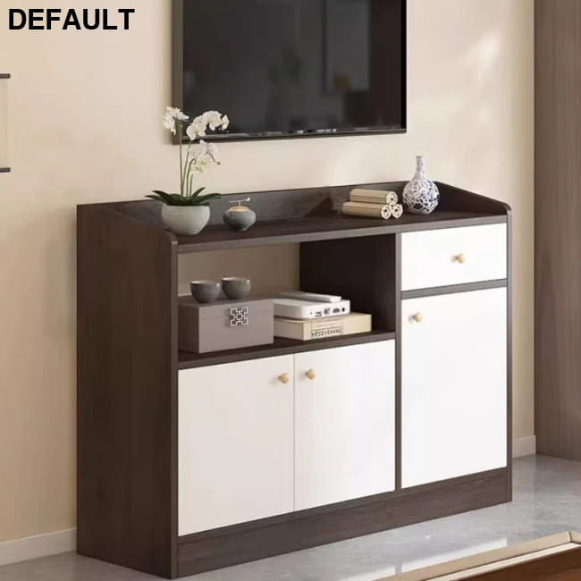 Vertical Storage Tv Stand Modern Handles Shelf White Home Stands Entertainment Centers &