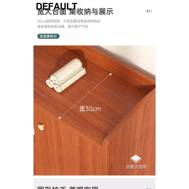Vertical Storage Tv Stand Modern Handles Shelf White Home Stands Entertainment Centers &