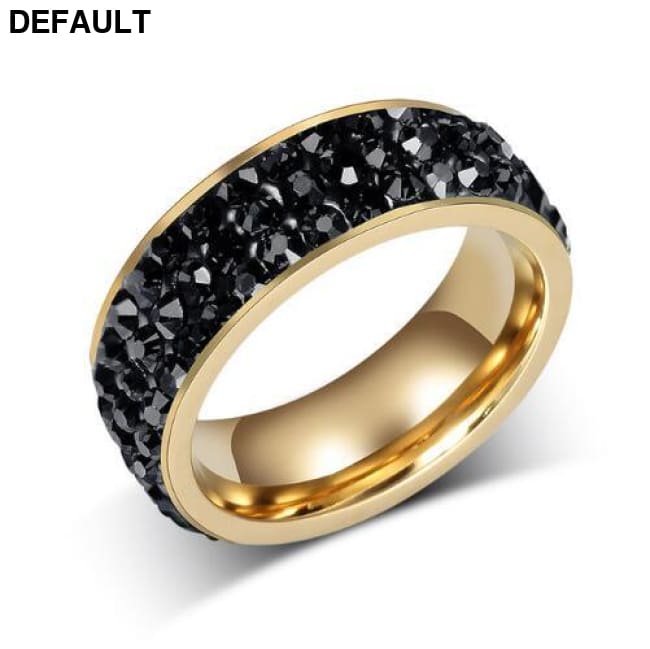 Vintage Wedding Rings for Women 3 Row Crystal Cubic Zirconia Sterling Silver