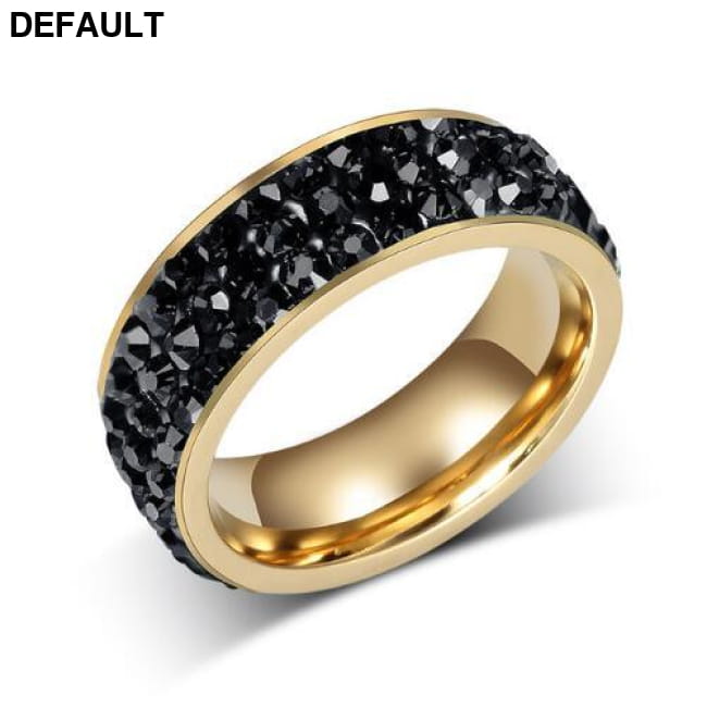 Vintage Wedding Rings for Women 3 Row Crystal Cubic Zirconia white-size 6 Best Selling Products