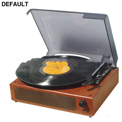 Vinyl Record Player Classic Retro Gramophone EU Home Audio Receiver Electronics