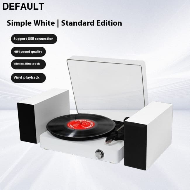 Vinyl Record Player Integrated Bluetooth Audio Retro Ornaments Home Theater Systems Turntables & Players