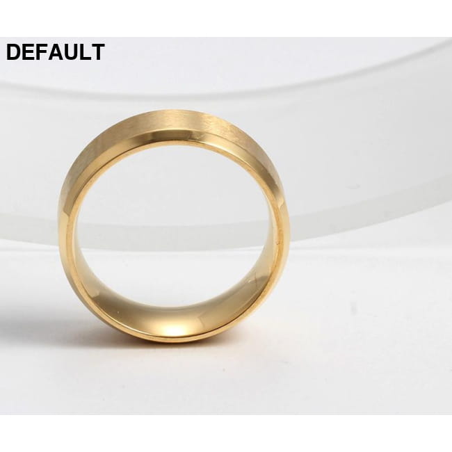 Vnox 316l stainless steel men women ring Rings