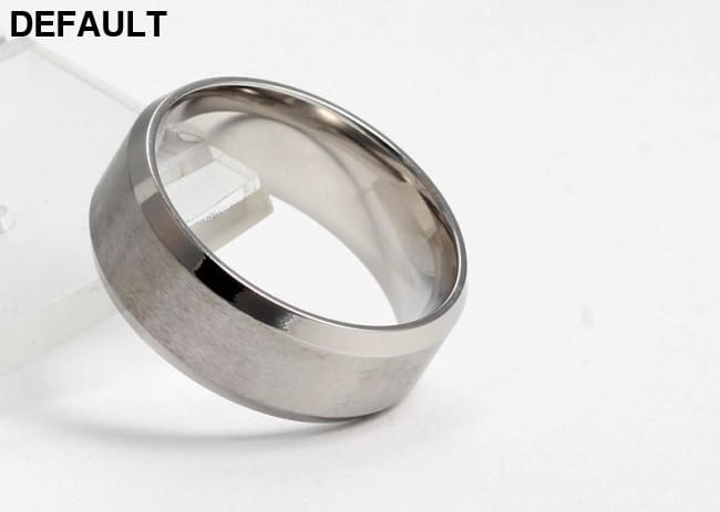 Vnox 316l stainless steel men women ring Men Rings