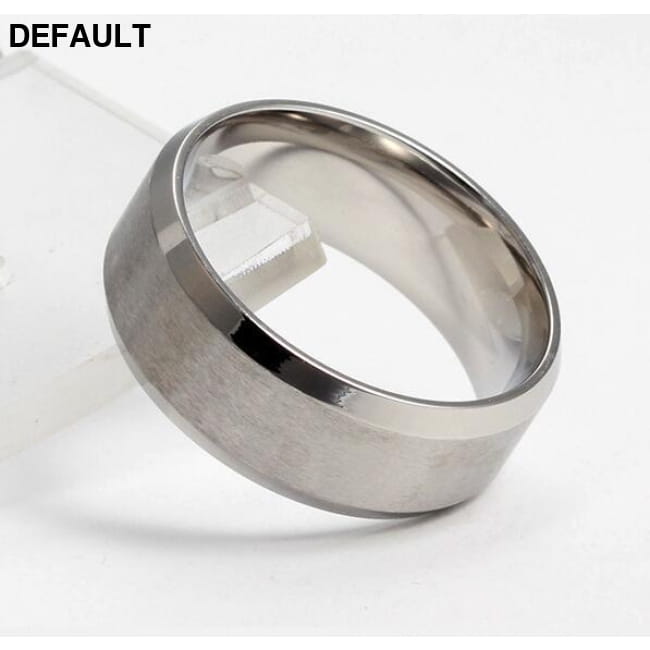 Vnox 316l stainless steel men women ring Rings