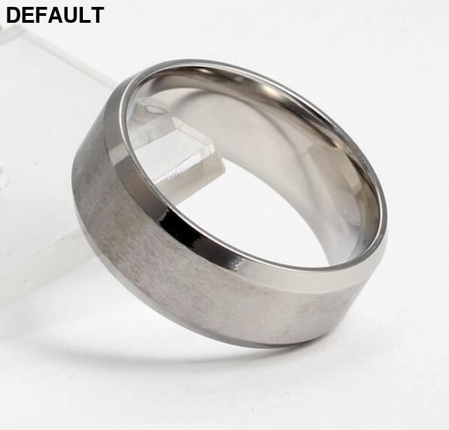 Vnox 316l stainless steel men women ring Men Rings