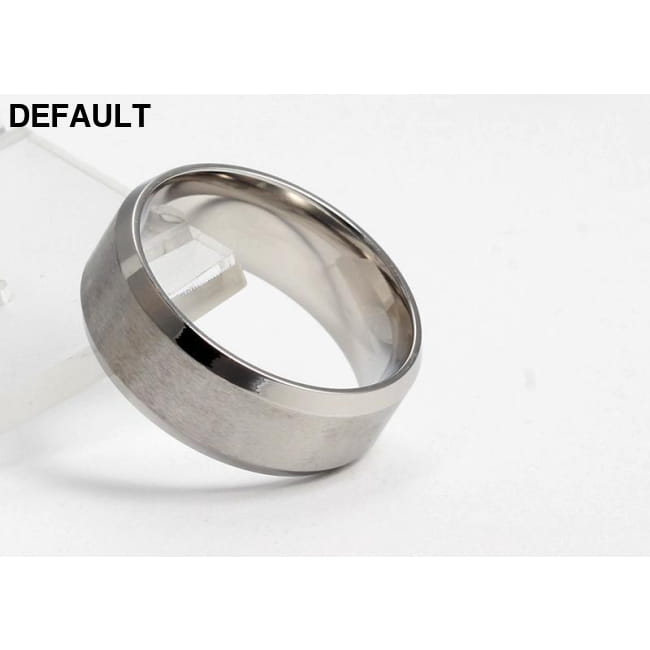 Vnox 316l stainless steel men women ring Rings