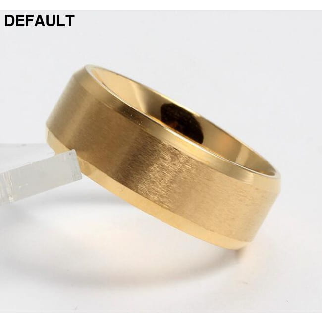 Vnox 316l stainless steel men women ring Rings