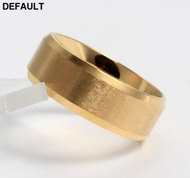 Vnox 316l stainless steel men women ring Men Rings