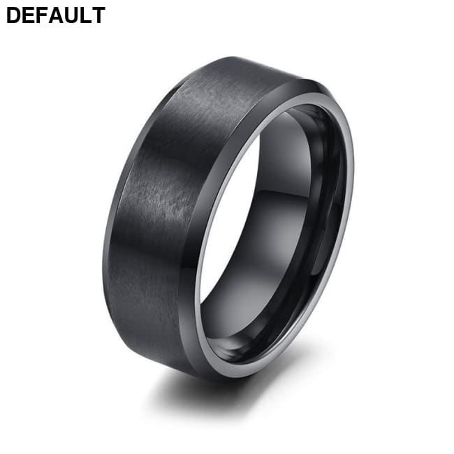 Vnox 316l stainless steel men women ring Men Rings