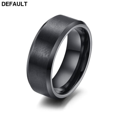 Vnox 316l stainless steel men women ring Men Rings