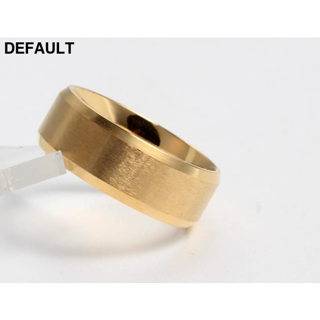 Vnox 316l stainless steel men women ring Rings