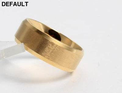 Vnox 316l stainless steel men women ring Men Rings