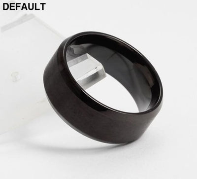 Vnox 316l stainless steel men women ring Men Rings
