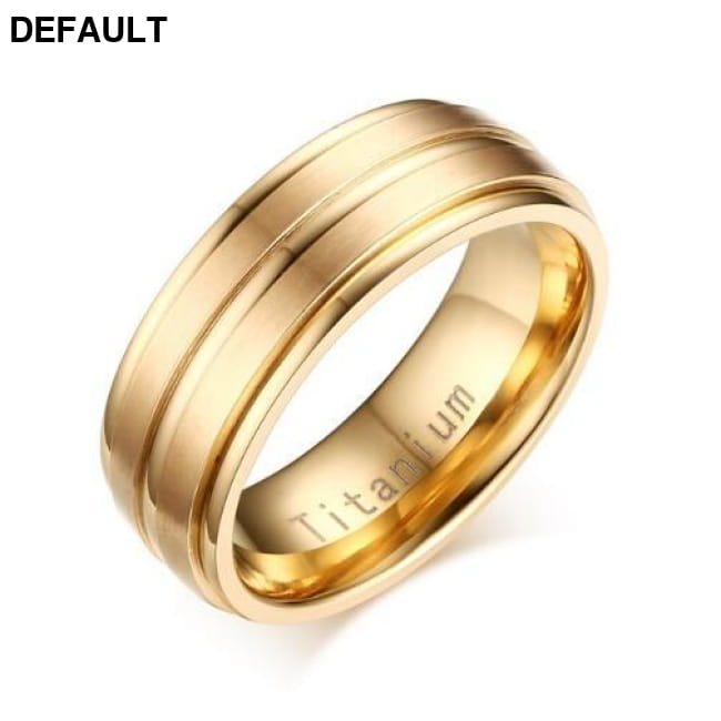 Vnox 8mm Men Ring Titanium Carbide Men’s Jewelry Rings Bracelets