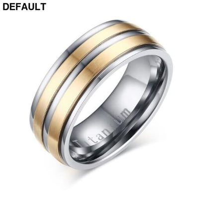 Vnox 8mm Men Ring Titanium Carbide Men’s Jewelry Rings Bracelets