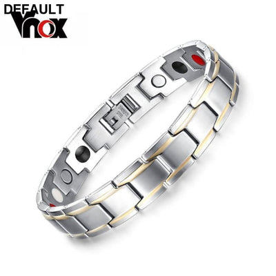 Vnox Trendy Magnet Bracelet Bangle for Women Men Bracelets