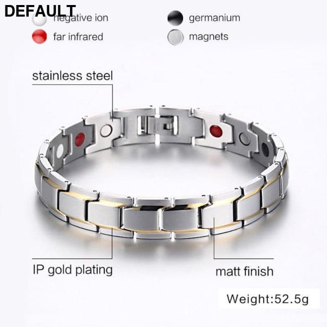 Vnox Trendy Magnet Bracelet Bangle for Women Men Bracelets