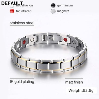 Vnox Trendy Magnet Bracelet Bangle for Women Men Bracelets