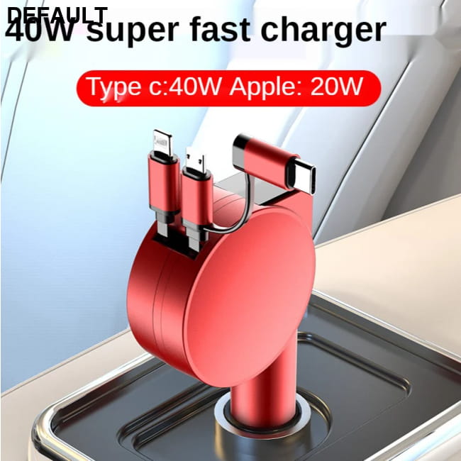 Vogek 3-in-1 Car Charger 60W Super Fast Charging for iPhone Bluetooth FM Transmitters Electronics