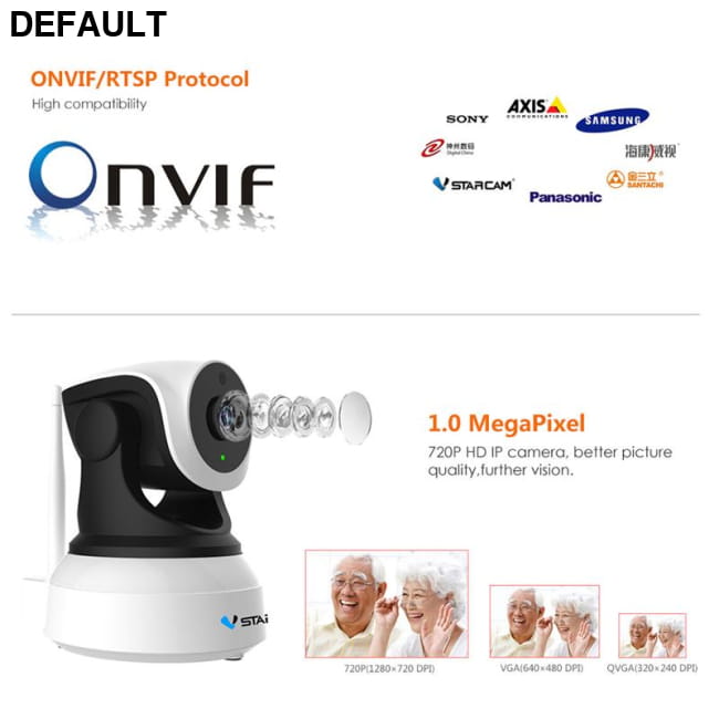 VStarcam HD Indoor Wireless 720P Security IP Camera Home Surveillance Cameras