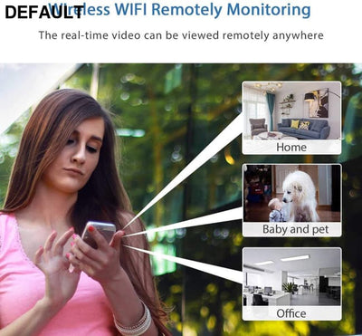 VW3 Mini Cameras PNZEO Home Security 1080P HD Wireless WiFi Remote View Camera Nanny Cam Small Recorder built in 32GB