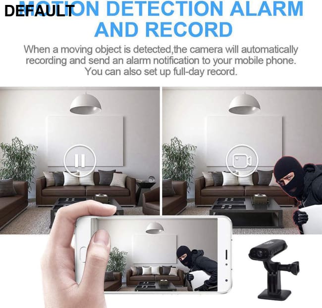 VW3 Mini Cameras PNZEO Home Security 1080P HD Wireless WiFi Remote View Camera Nanny Cam Small Recorder built in 32GB