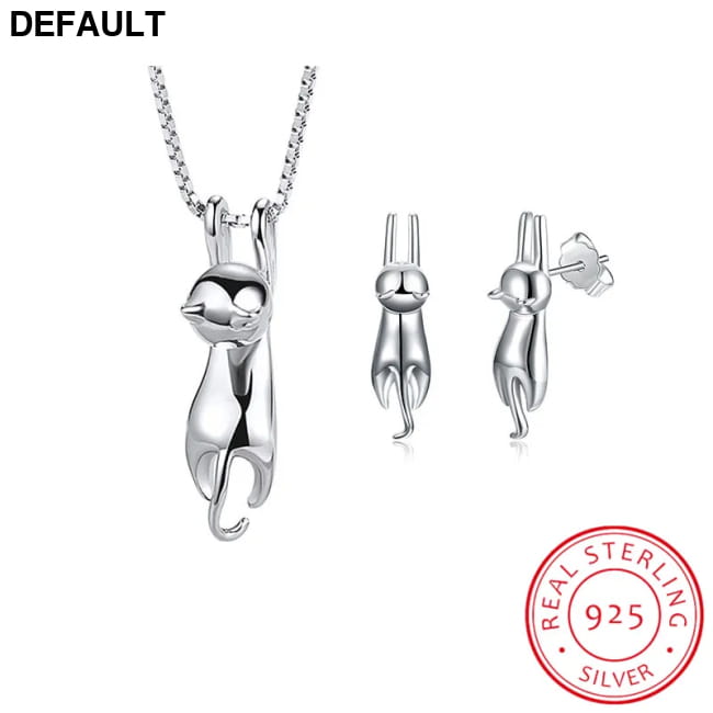 Wedding Bridal Jewelry Sets for Women 925 Sterling Silver Necklace Necklaces