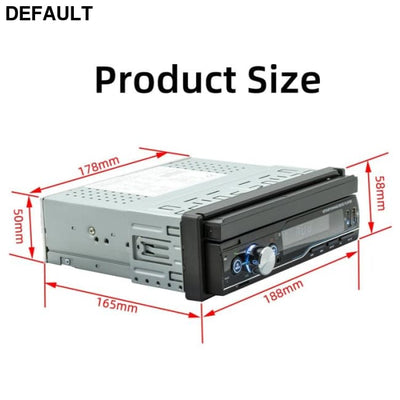 Wholesale 7 inch Manually Retractable carplay Screen Car MP5 Player Radio Other / Audio Receivers Best Selling Products