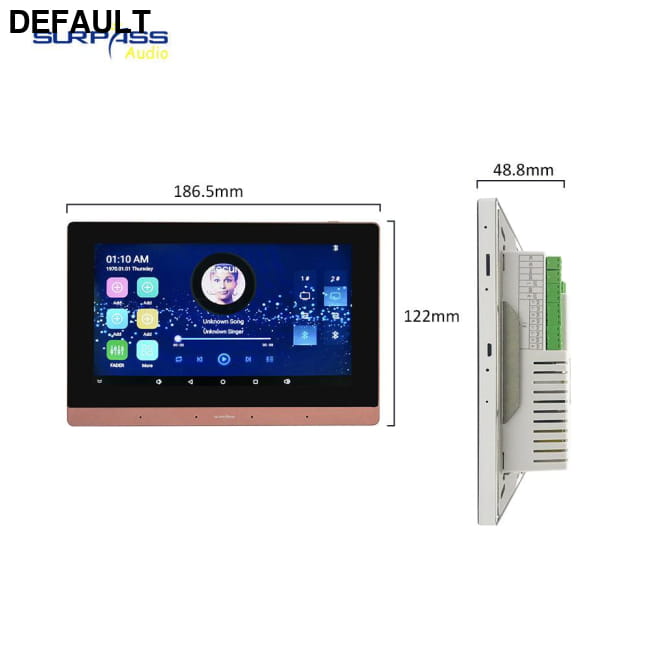 WiFi Audio Wall Amplifier 7 Inch Smart Home Stereo Sound Receiver Amplifiers