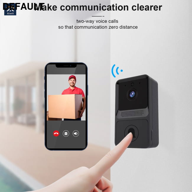 WiFi Video Doorbell Camera Digital Ring Connect Wireless China / Home Security & Garden