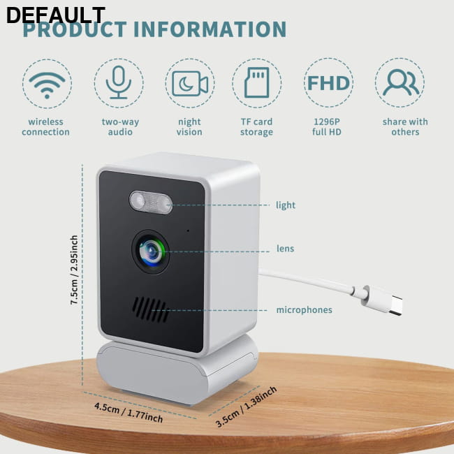 Window type disguised surveillance camera built-in WiFi, 3MP, Best Selling Products