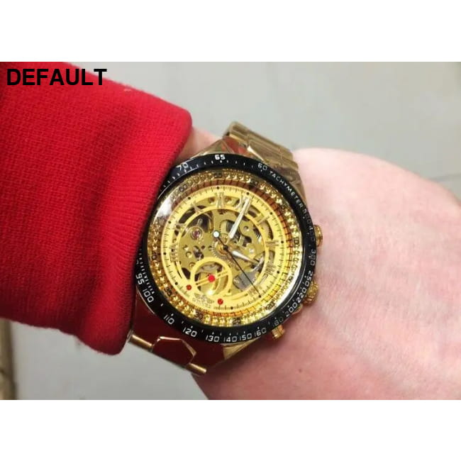 Winner Mechanical Sport Design Bezel Fashion Watch Mens Men Watches