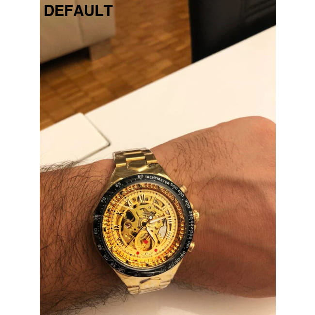 Winner Mechanical Sport Design Bezel Fashion Watch Mens Men Watches