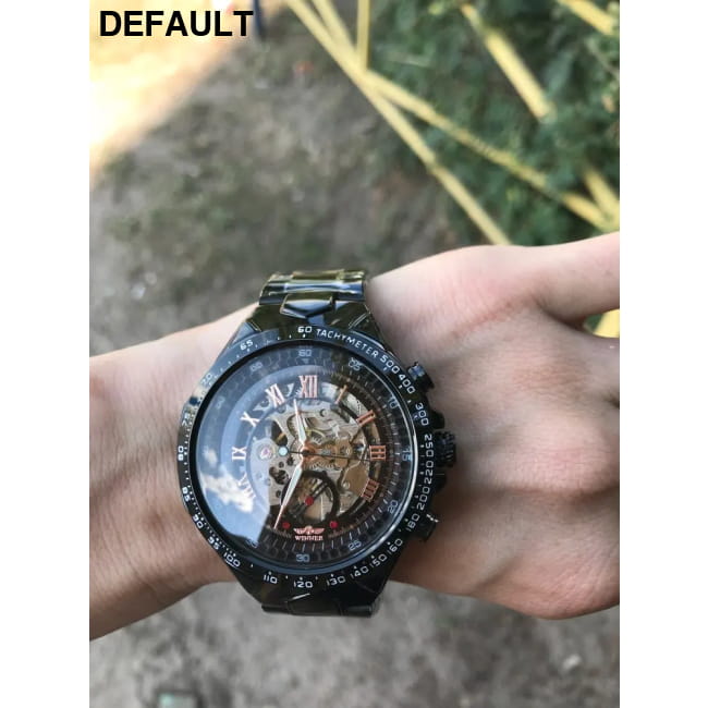 Winner Mechanical Sport Design Bezel Fashion Watch Mens Men Watches