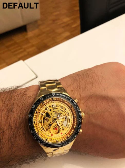 Winner Mechanical Sport Design Bezel Fashion Watch Mens Watches Top Brand Luxury Montre Homme Clock Men Automatic