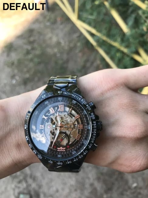 Winner Mechanical Sport Design Bezel Fashion Watch Mens Watches Top Brand Luxury Montre Homme Clock Men Automatic