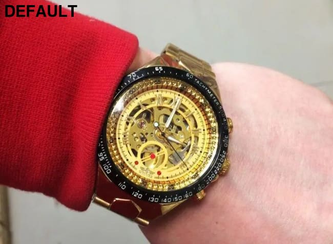 Winner Mechanical Sport Design Bezel Fashion Watch Mens Watches Top Brand Luxury Montre Homme Clock Men Automatic