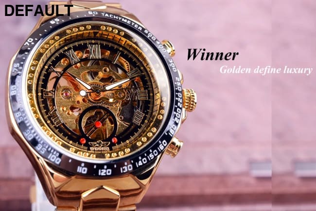 Winner Mechanical Sport Design Bezel Fashion Watch Mens Watches Top Brand Luxury Montre Homme Clock Men Automatic