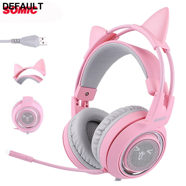 Wired Headphones Gaming Headset 3.5mm Stereo Surround Sound Headsets