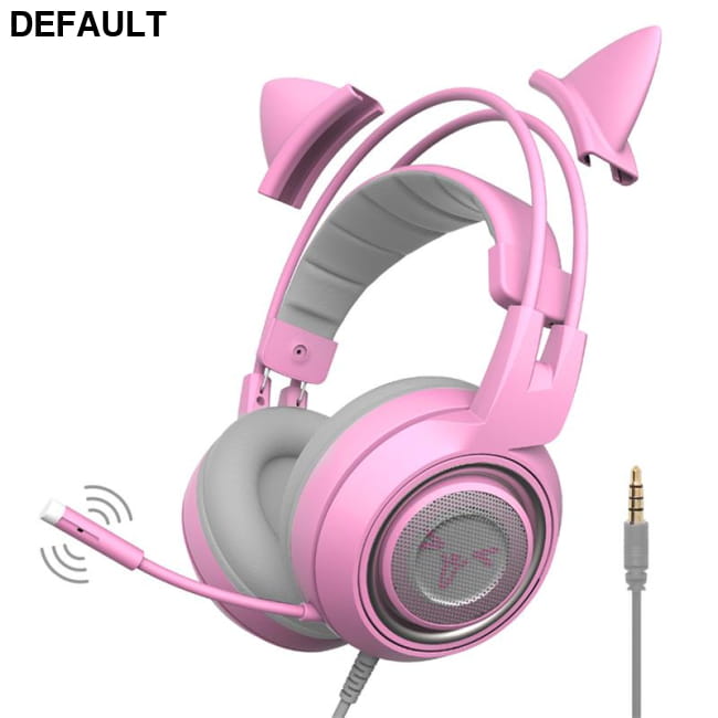 Wired Headphones Gaming Headset 3.5mm Stereo Surround Sound G951s Pink Headsets