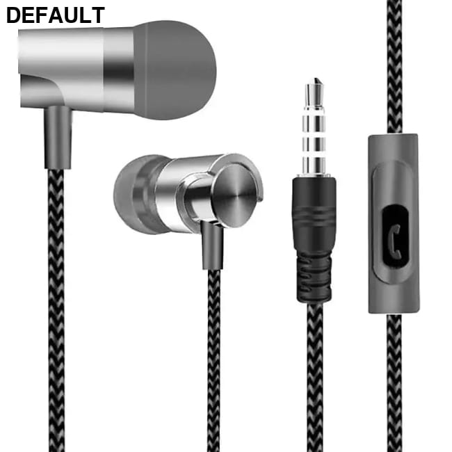 Wired In-ear Earphone In Ear Noise Cancellation Ergonomic purple Earbuds Headsets