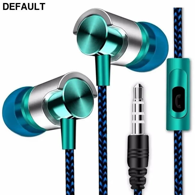 Wired In-ear Earphone In Ear Noise Cancellation Ergonomic purple Earbuds Headsets